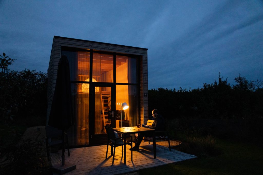 Environmentally-friendly modern tiny home